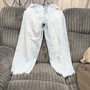 Hollister Light Blue Baggy Skater Jeans